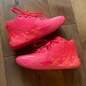 Pink X Lamelo Ball Mb.01 "Breast Cancer Awareness" Basketball Shoes.